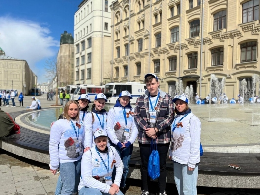 Волонтеры Победы Кировской области вновь оказались на Красной площади