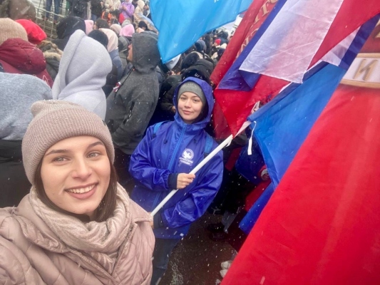 Волонтеры Победы поддержали выбор жителей Новороссии