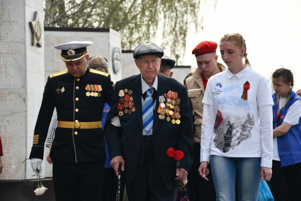 В Алтайском крае отпраздновали 78-ю годовщину Победы в Великой Отечественной войны
