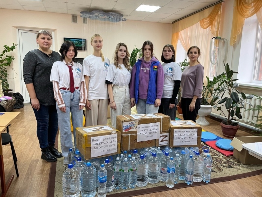 Добрая традиция школьных отрядов